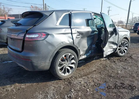 2021 Lincoln Nautilus Reserve z USA, uszkodzony, nr VIN 2LMPJ8K93MBL01954